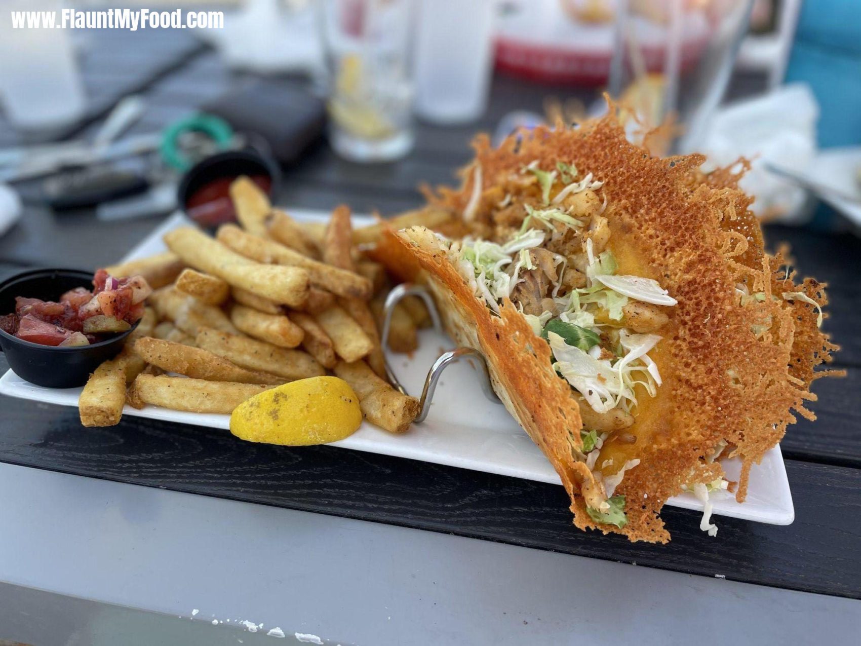 Grouper tacosGrouper tacos at the ugly grouper restaurant located on Anna Maria island Florida