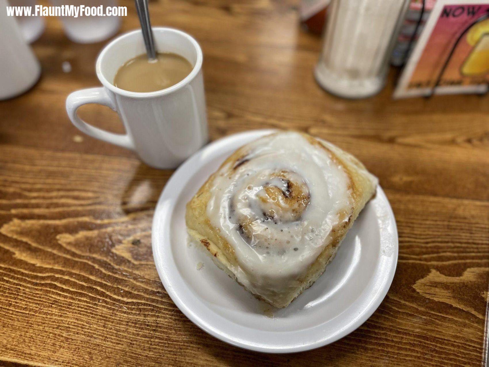 Alto Cafe Fresh Cinnamon RollFresh, warm cinnamon roll at Alto Cafe in Alto, NM. Cute, clean little cafe with friendly service.