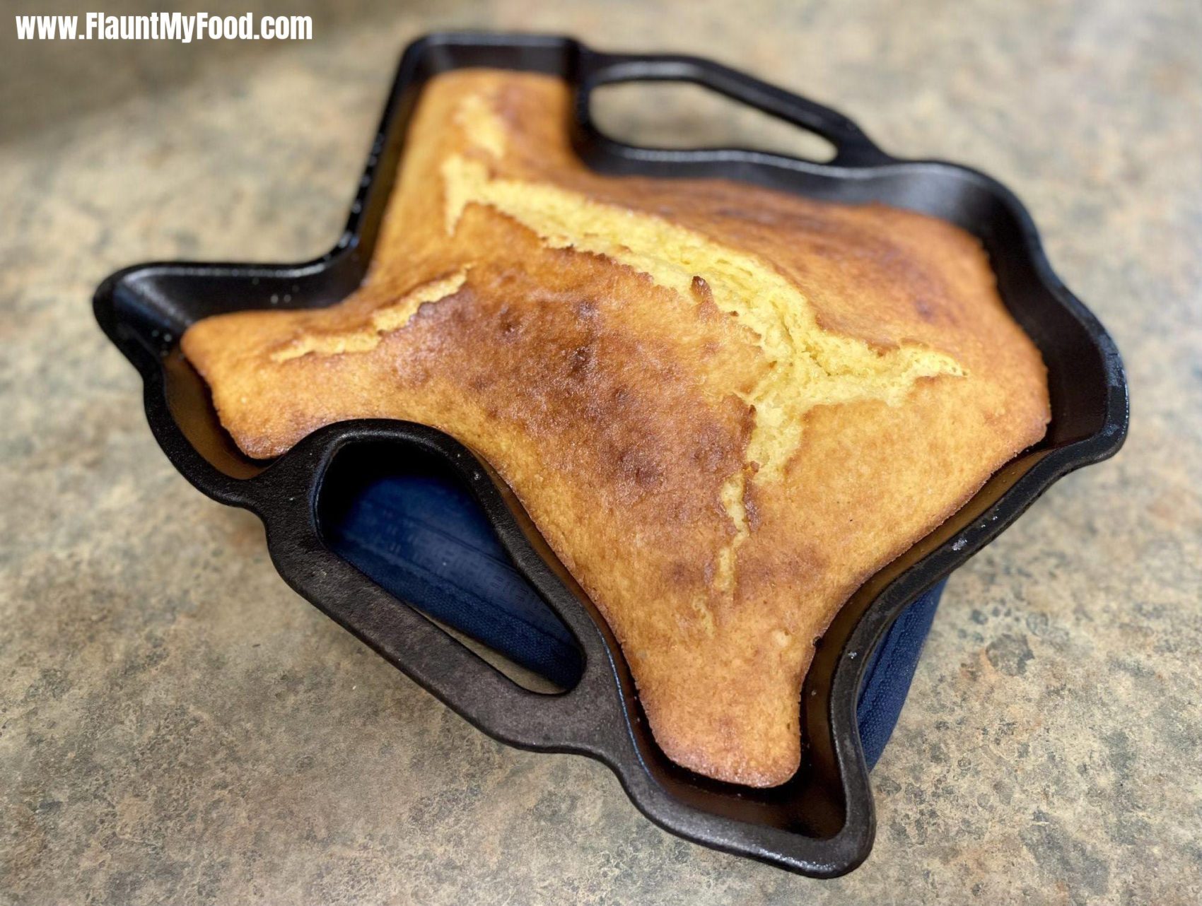 Homemade Texas cornbread. Freshly baked in Fort Worth TexasHomemade Texas cornbread. Freshly baked in Fort Worth Texas