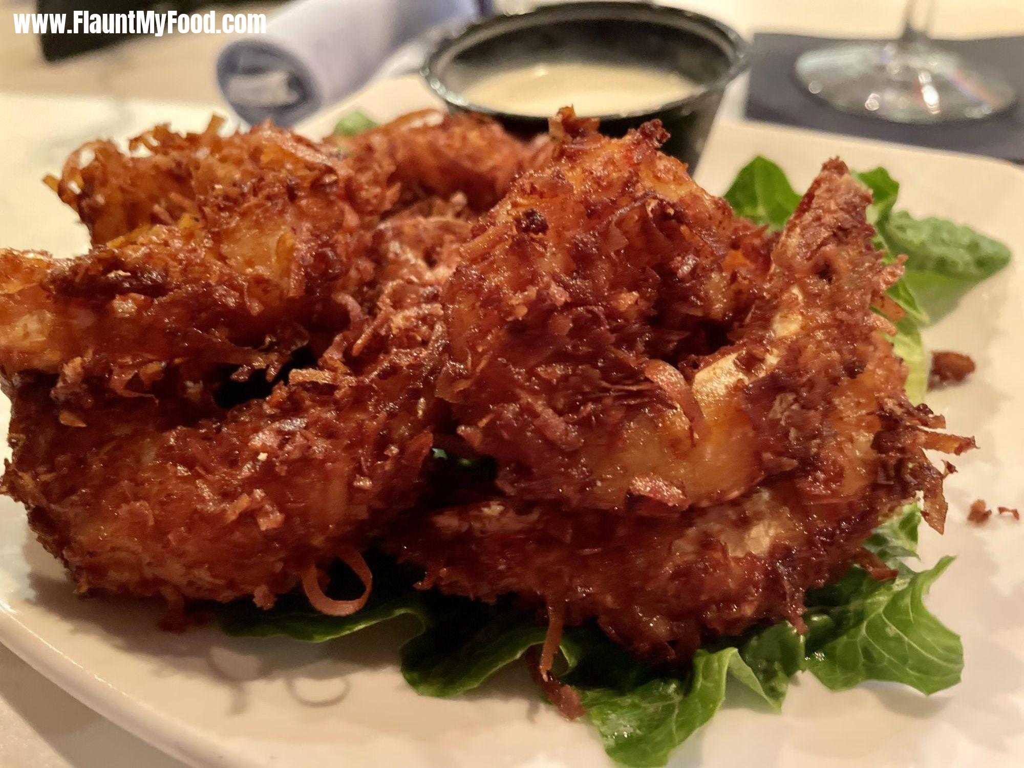 Coconut shrimp appetizer at the dry dock restaurant on longboat key FloridaCoconut shrimp appetizer at the dry dock restaurant on longboat key Florida