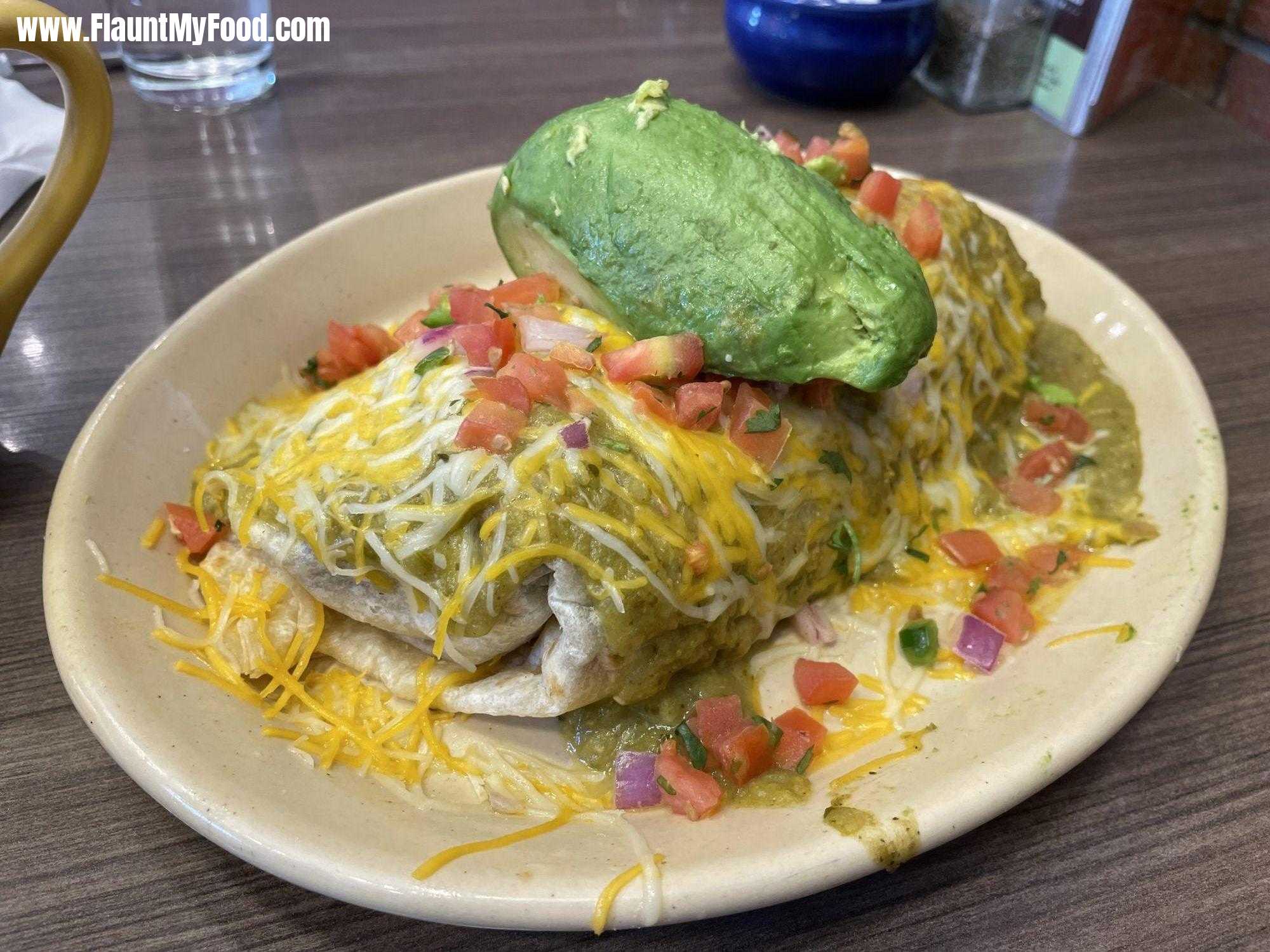 Burrito at Snooze Eatery Fort Worth