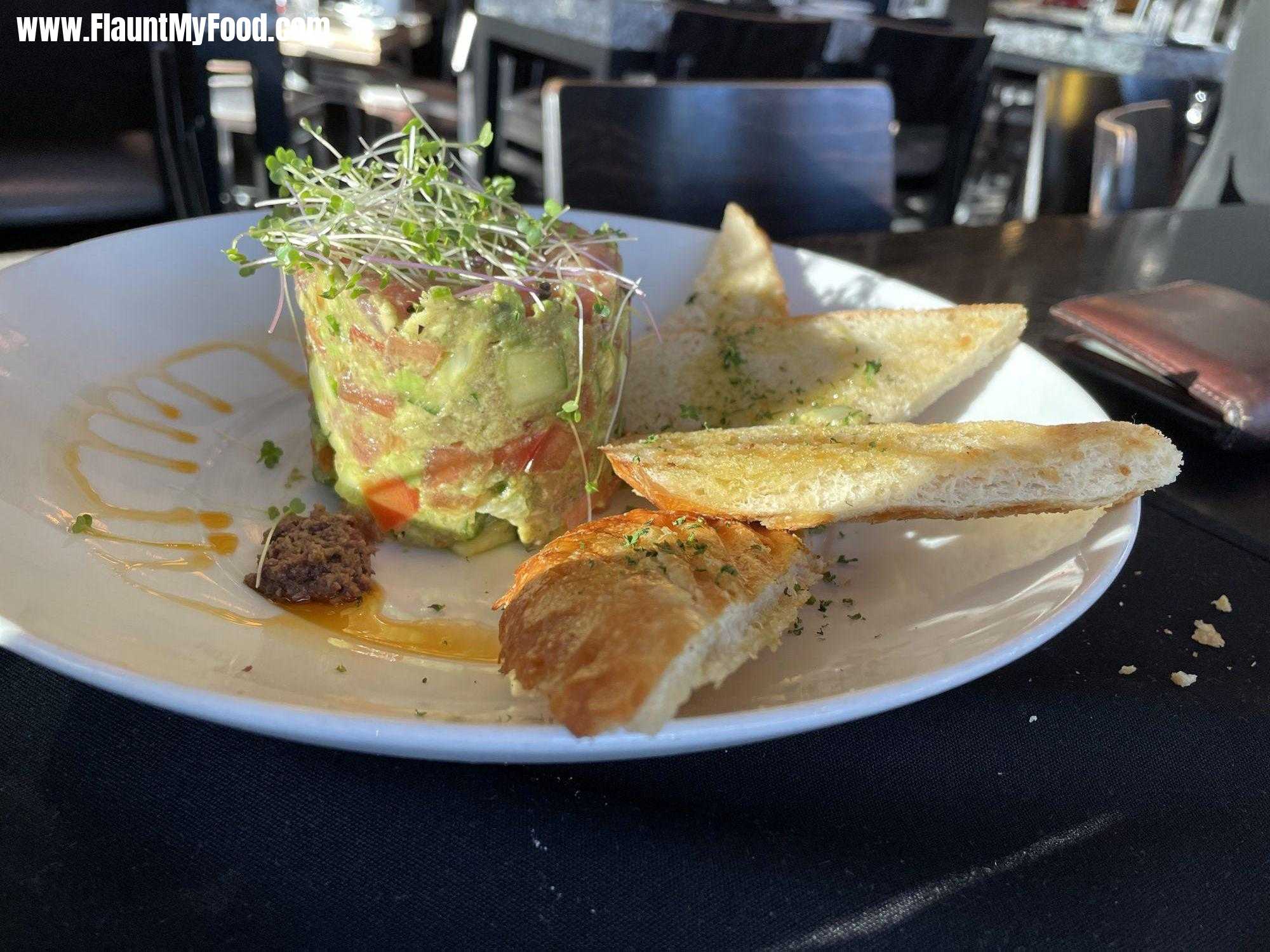 Ahi Tartare at Cru Food and Wine Bar Clearfork Fort Worth Texas 