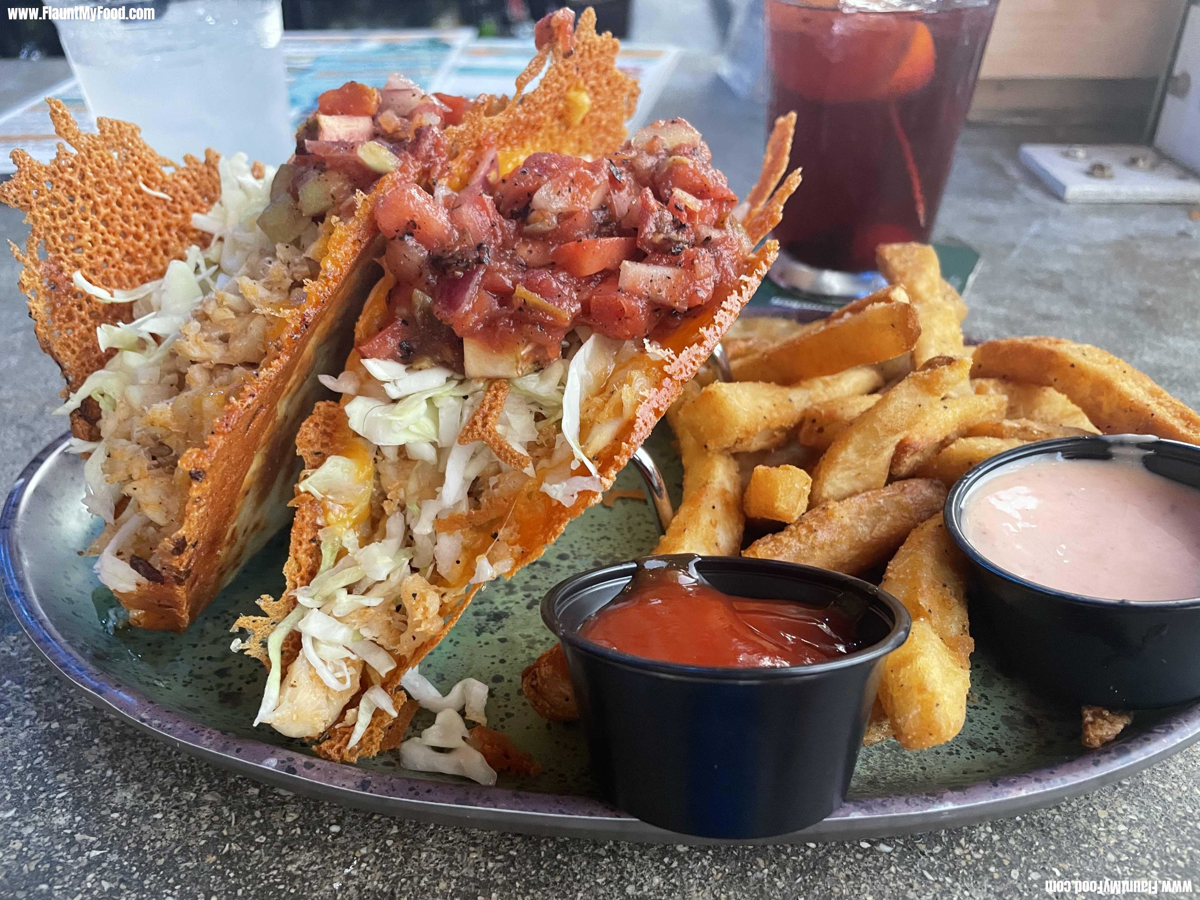 Grouper Tacos at the Ugly Group, Anna Maria Island Florida