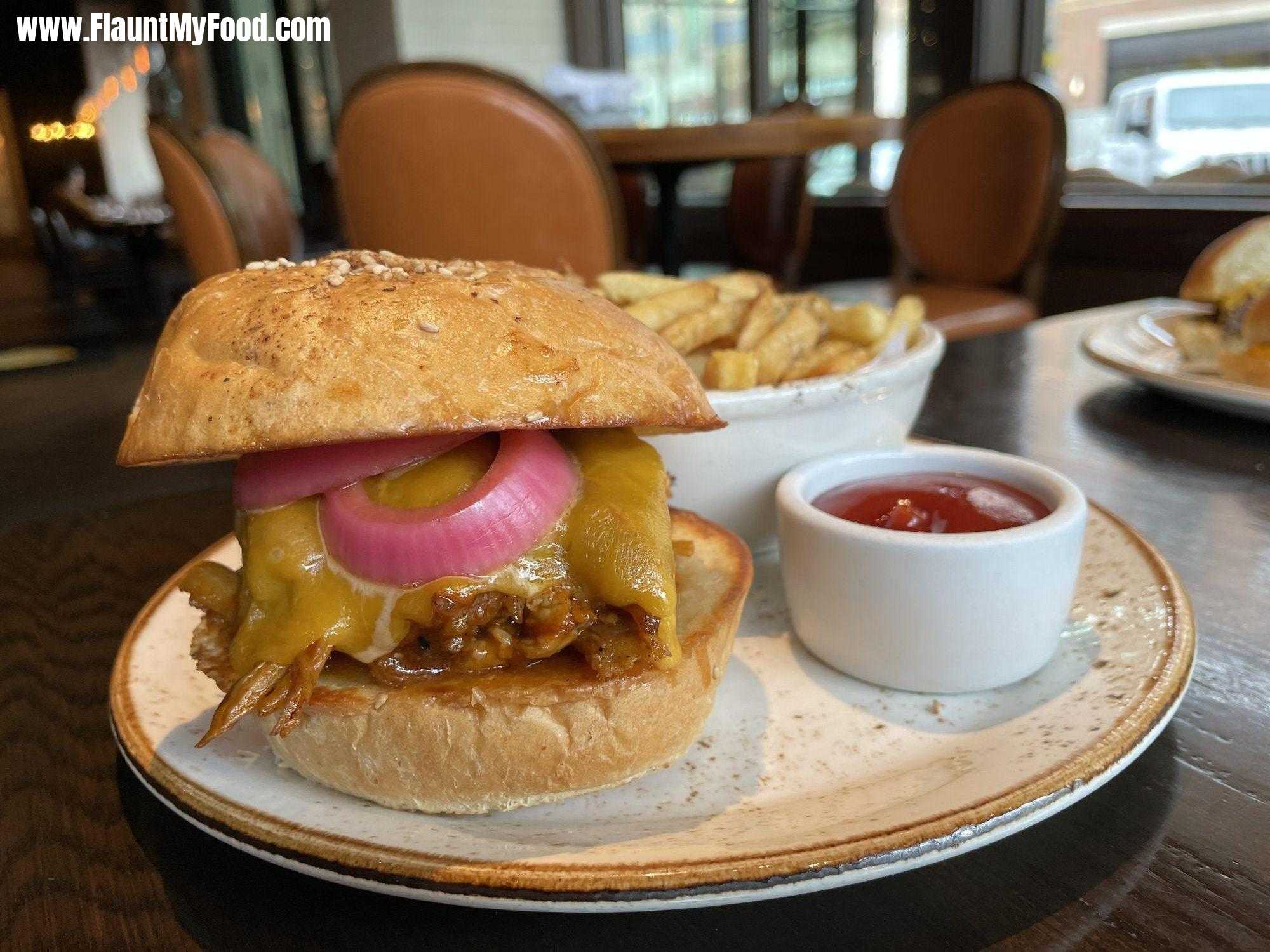 Fixe Pulled Pork SandwichPulled pork sandwich at Fixe in Clearfork